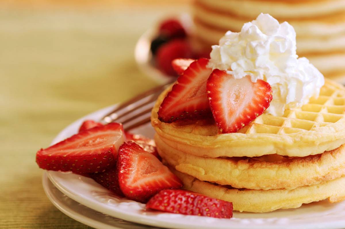 Café da manhã americano: Aprenda as melhores receitas waffles