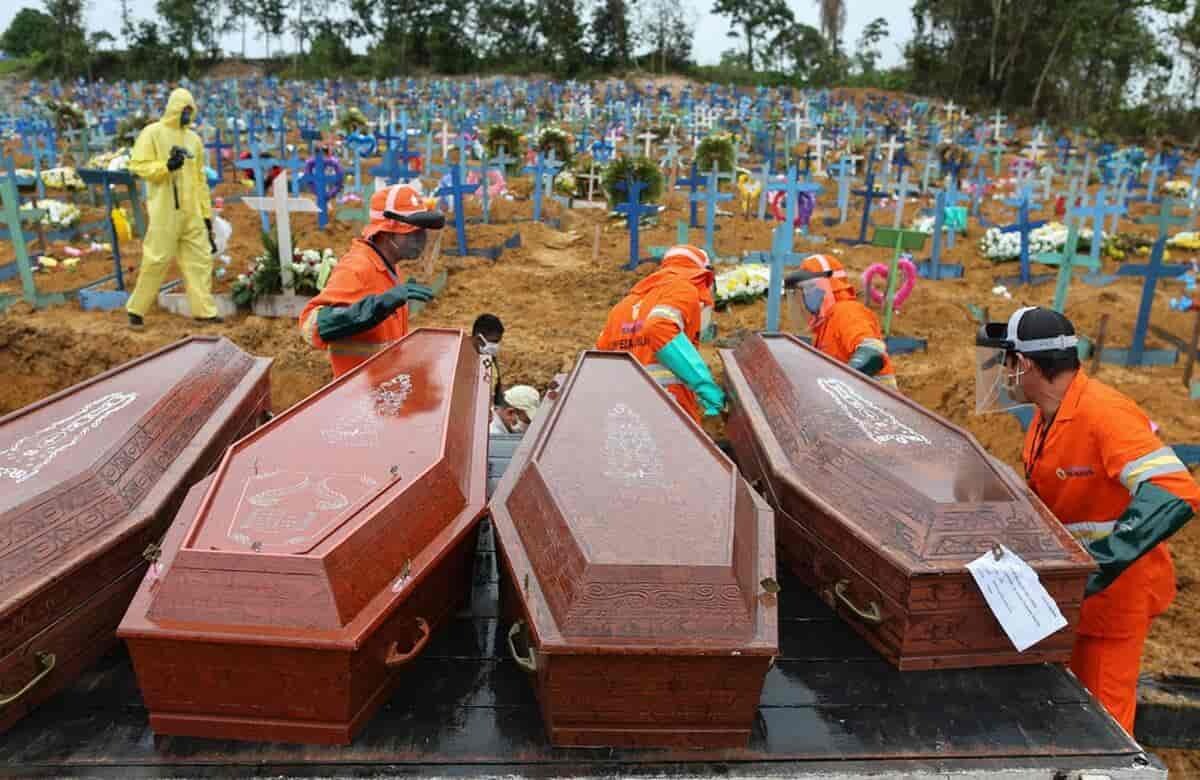 Brasil é o 6° em mortes por Covid-19 - Mundo já tem 3,8 milhões de casos