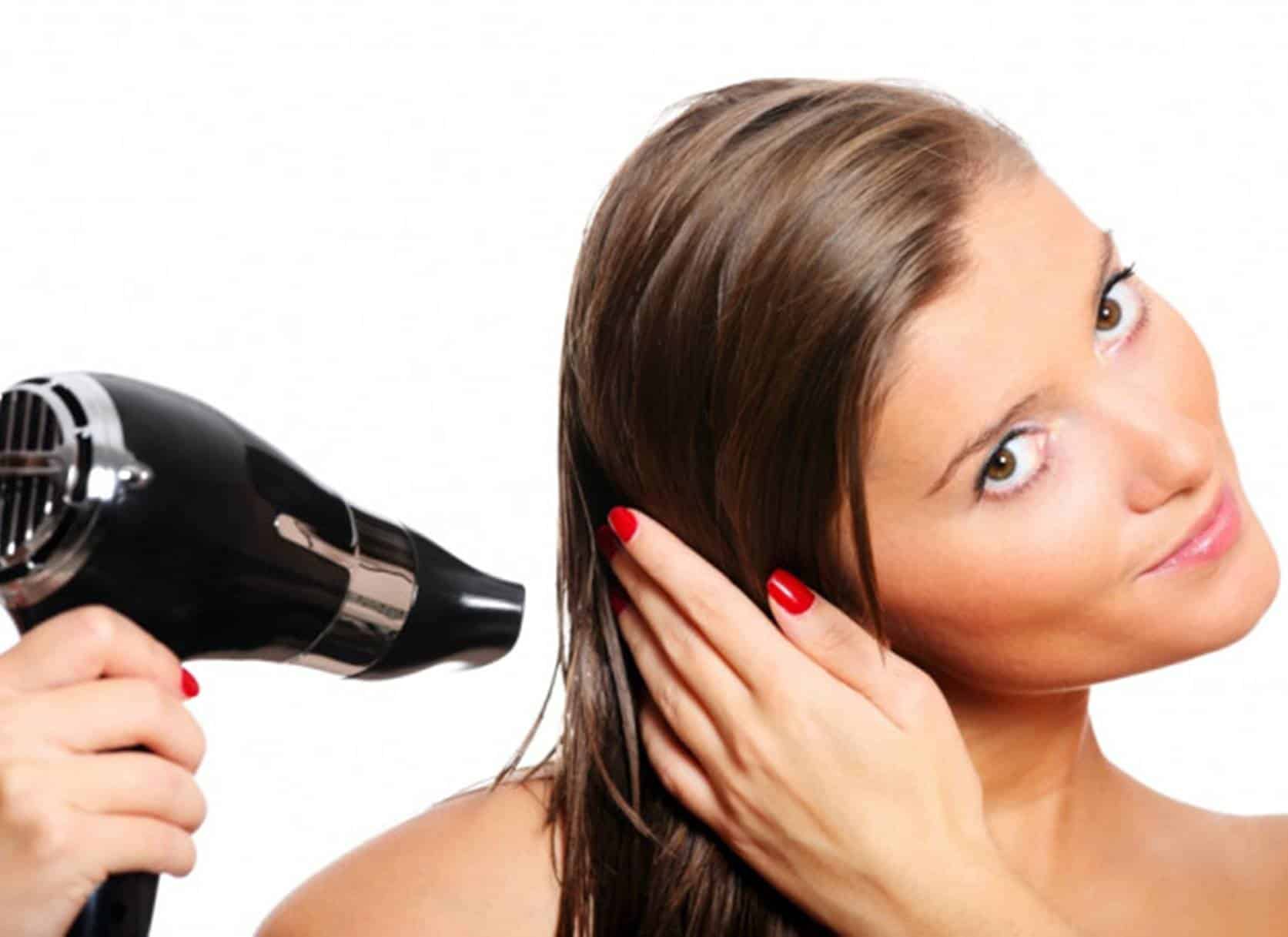 Como secar o cabelo corretamente com um secador e evitar danos