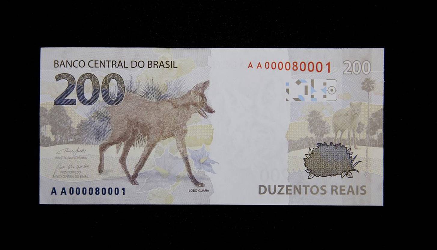 Qual a cor da nova nota de R$ 200 que começa circular hoje em todo o país