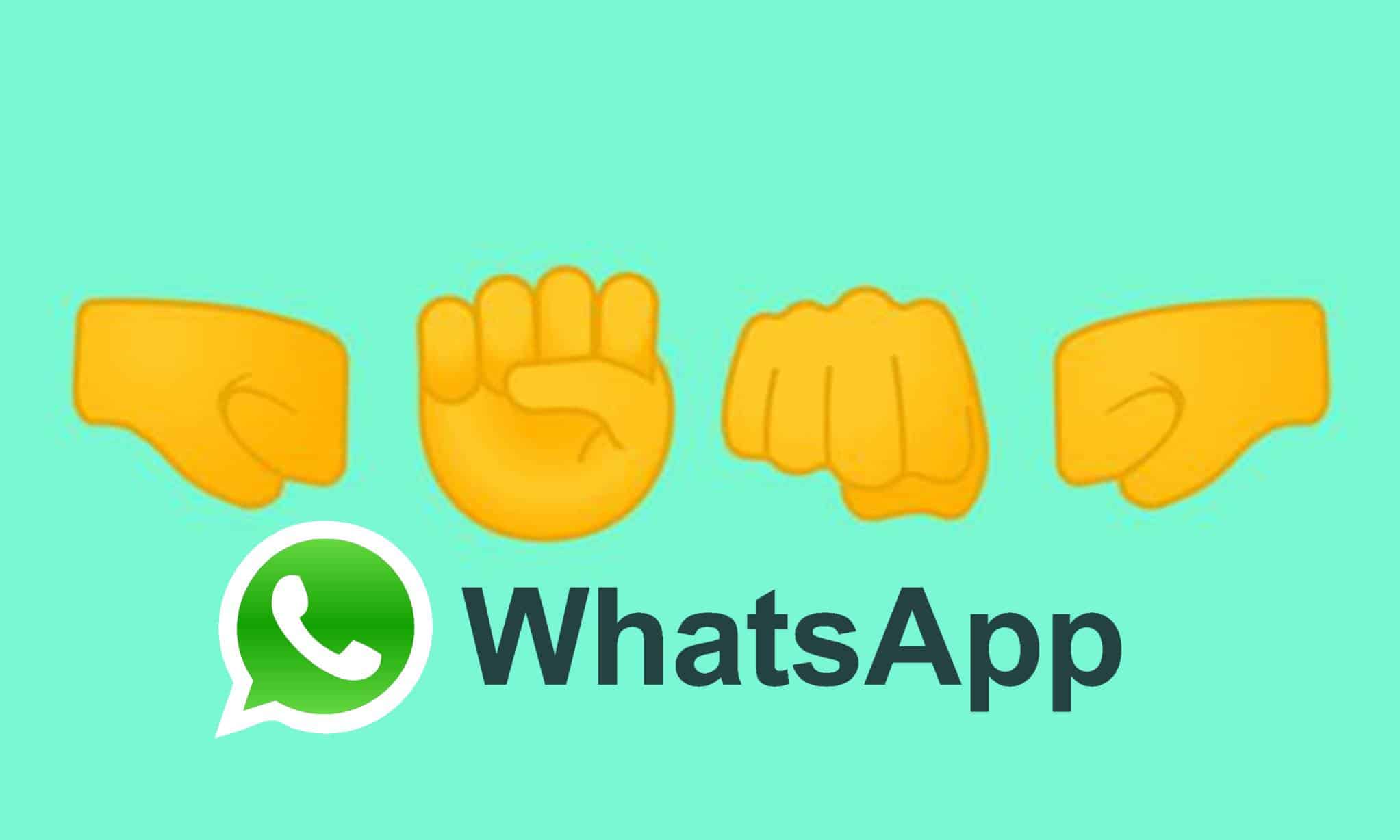Surpreenda-se: Este é o verdadeiro significado dos emojis dos 4 punhos no WhatsApp