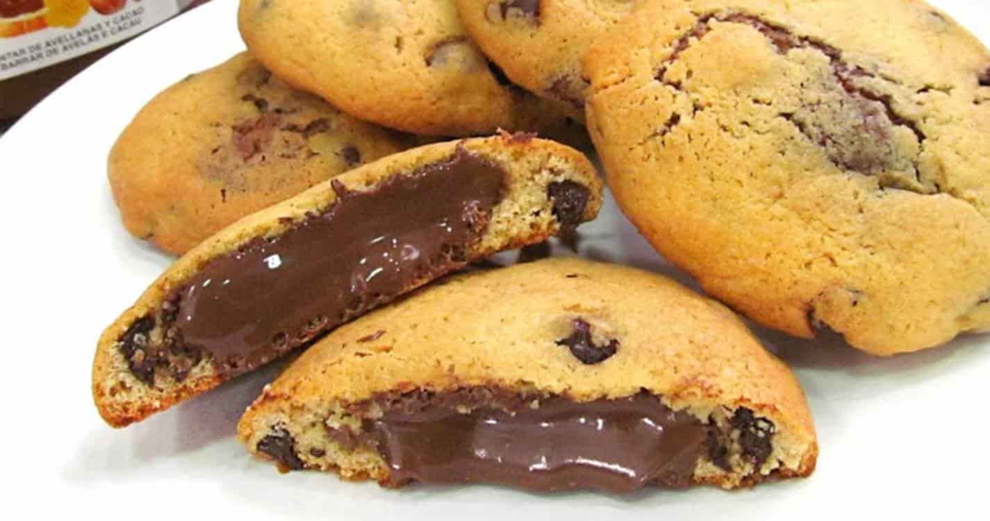 cookies de nutella