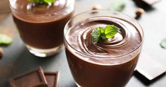 Mousse de Doce de Leite com Chocolate: