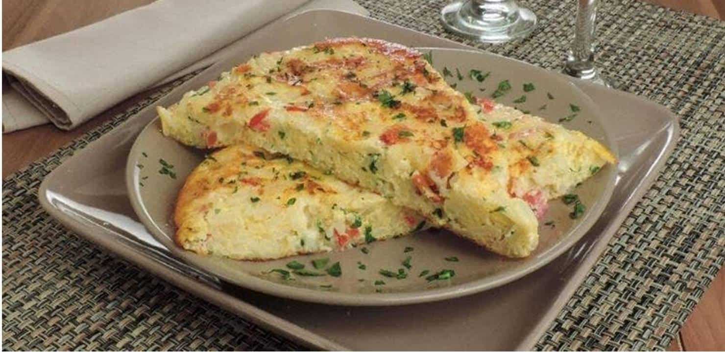 receita de omelete