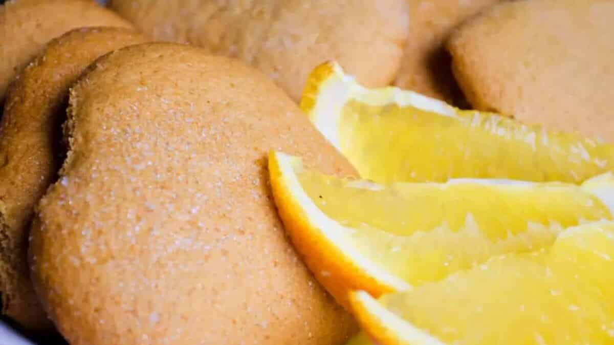 biscoito de laranja