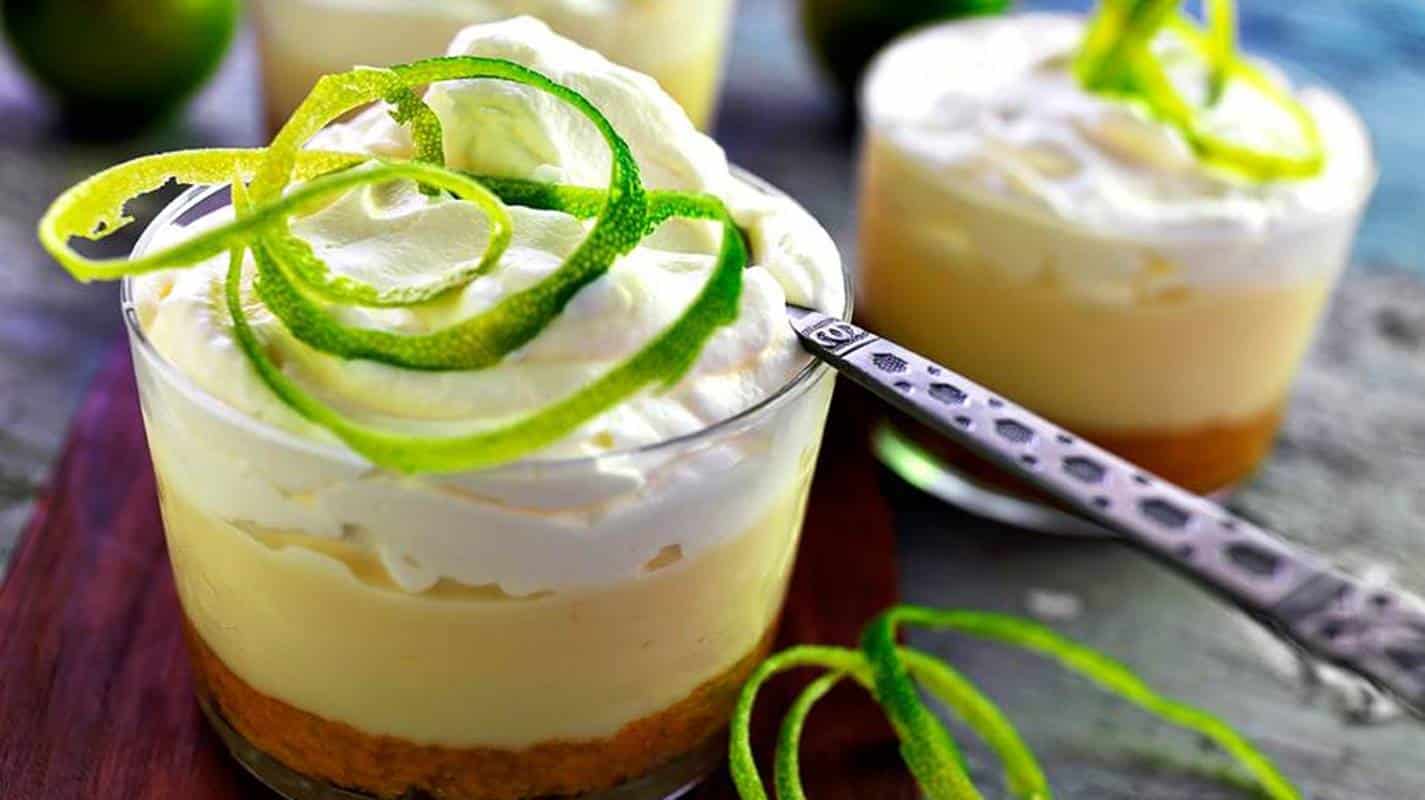 Cheesecake: versão congelada com um delicioso sabor de limão
