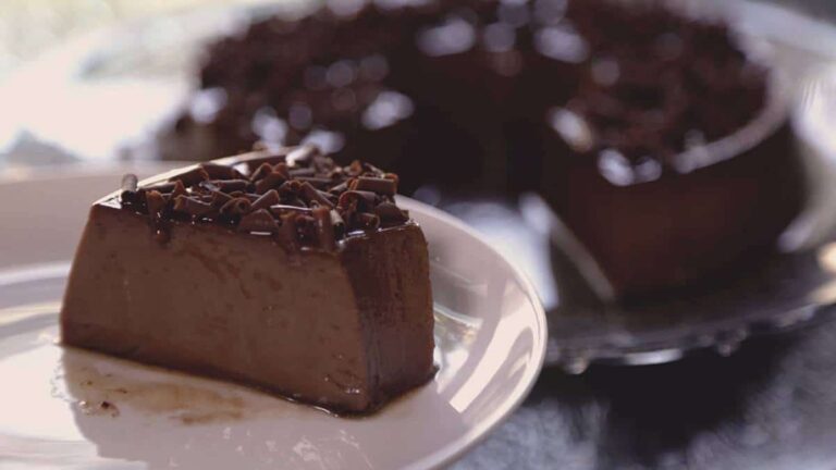 Pudim de chocolate