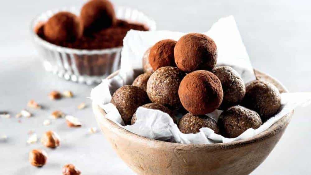 Bombons saudáveis de chocolate e laranja: uma receita fácil e deliciosa