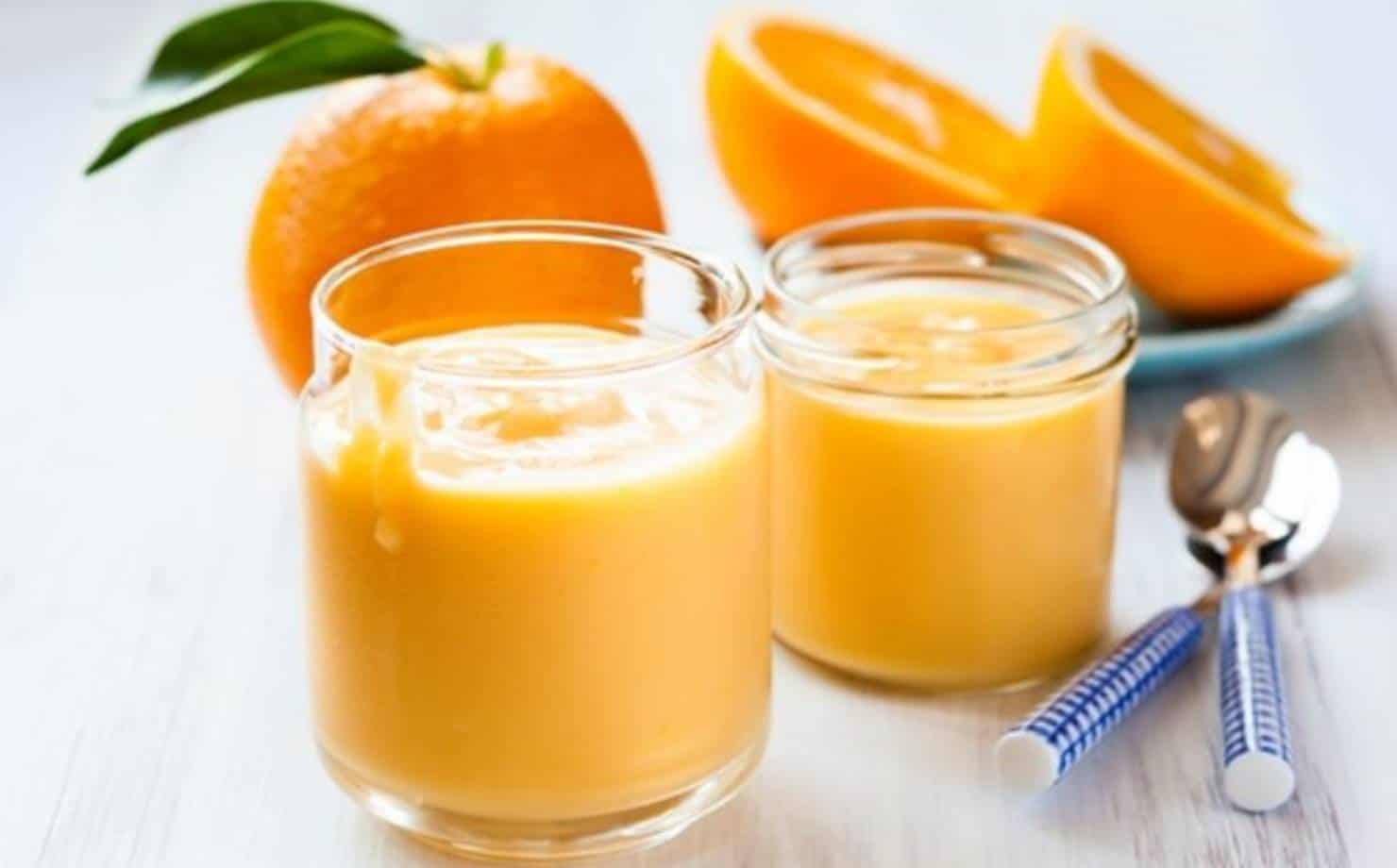 Veja como fazer um saboroso creme de laranja com 4 ingredientes