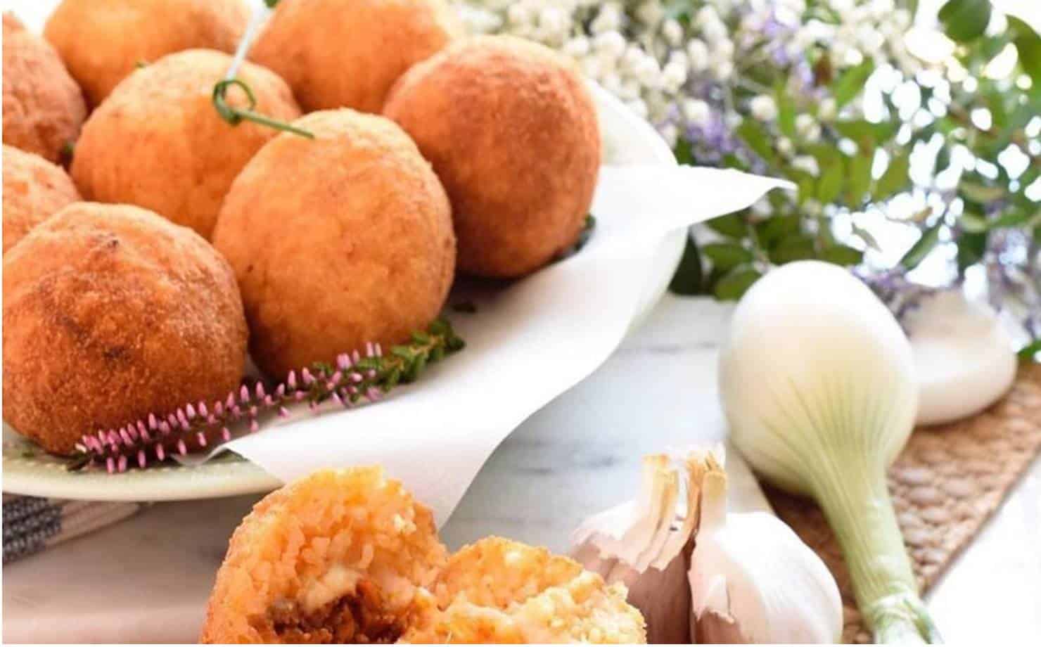 Croquetes no Prato