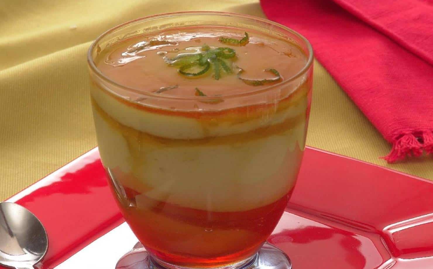 Mousse de Abacate na Taça