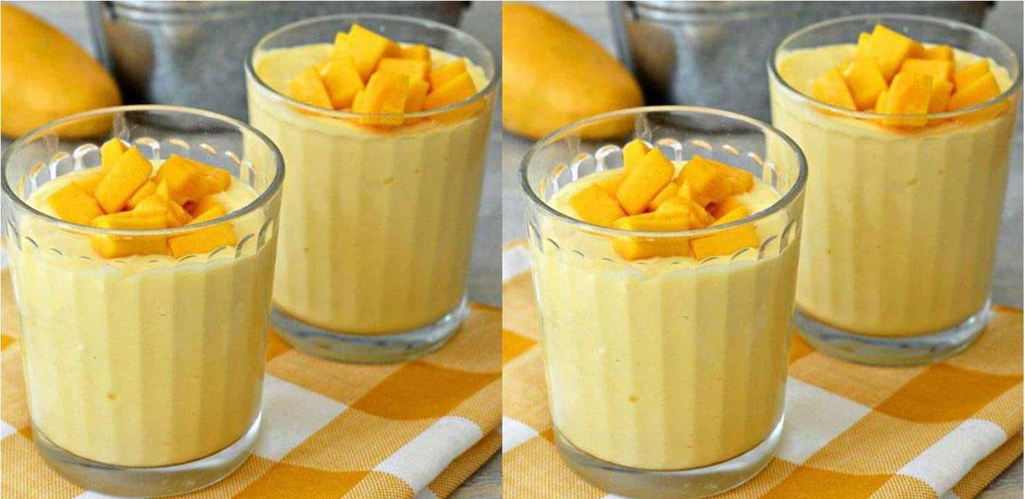 Experimente essa saborosa mousse de manga e se apaixone pela receita