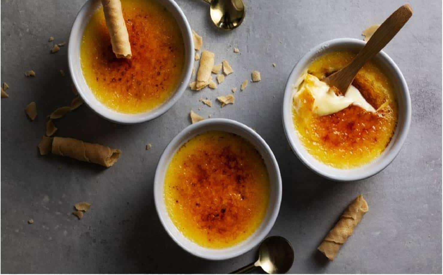 Creme Brûlée em potes