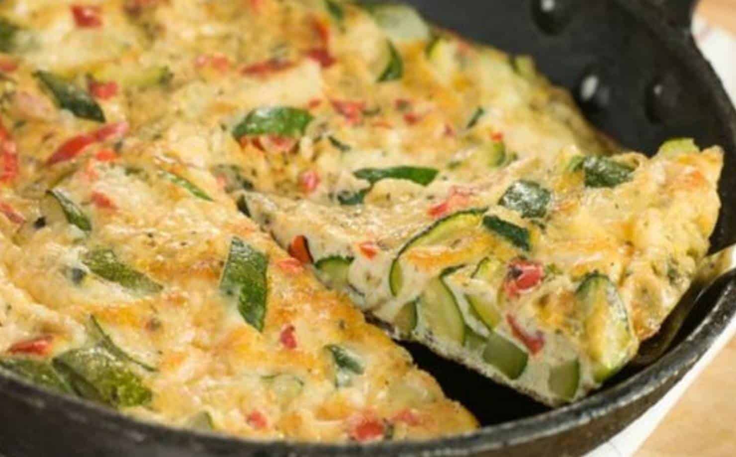 Omelete de cebola e abobrinha: uma receita deliciosa e nutritiva