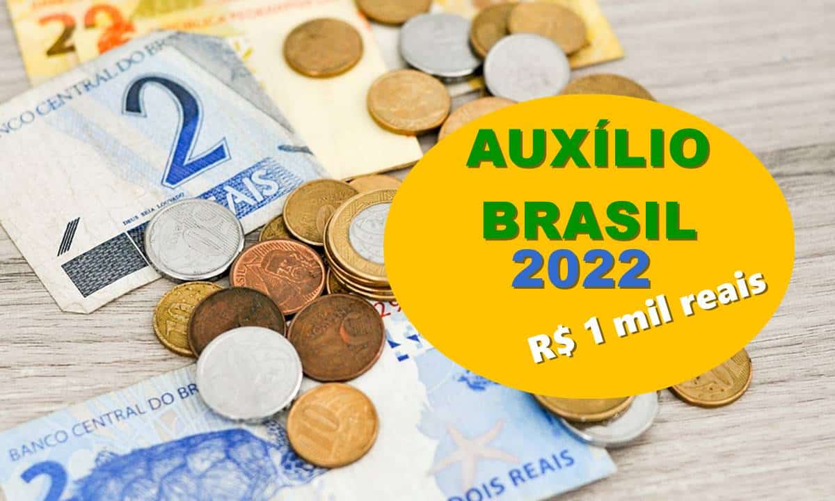 Quem recebe Auxílio Brasil tem direito R$ 1 mil reais extra