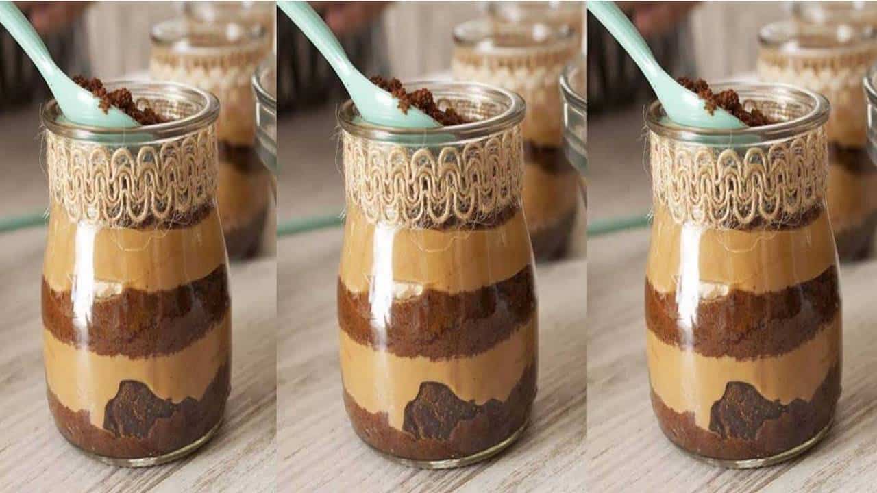 Essa Chocotorta no copo com 3 ingredientes vai te conquistar