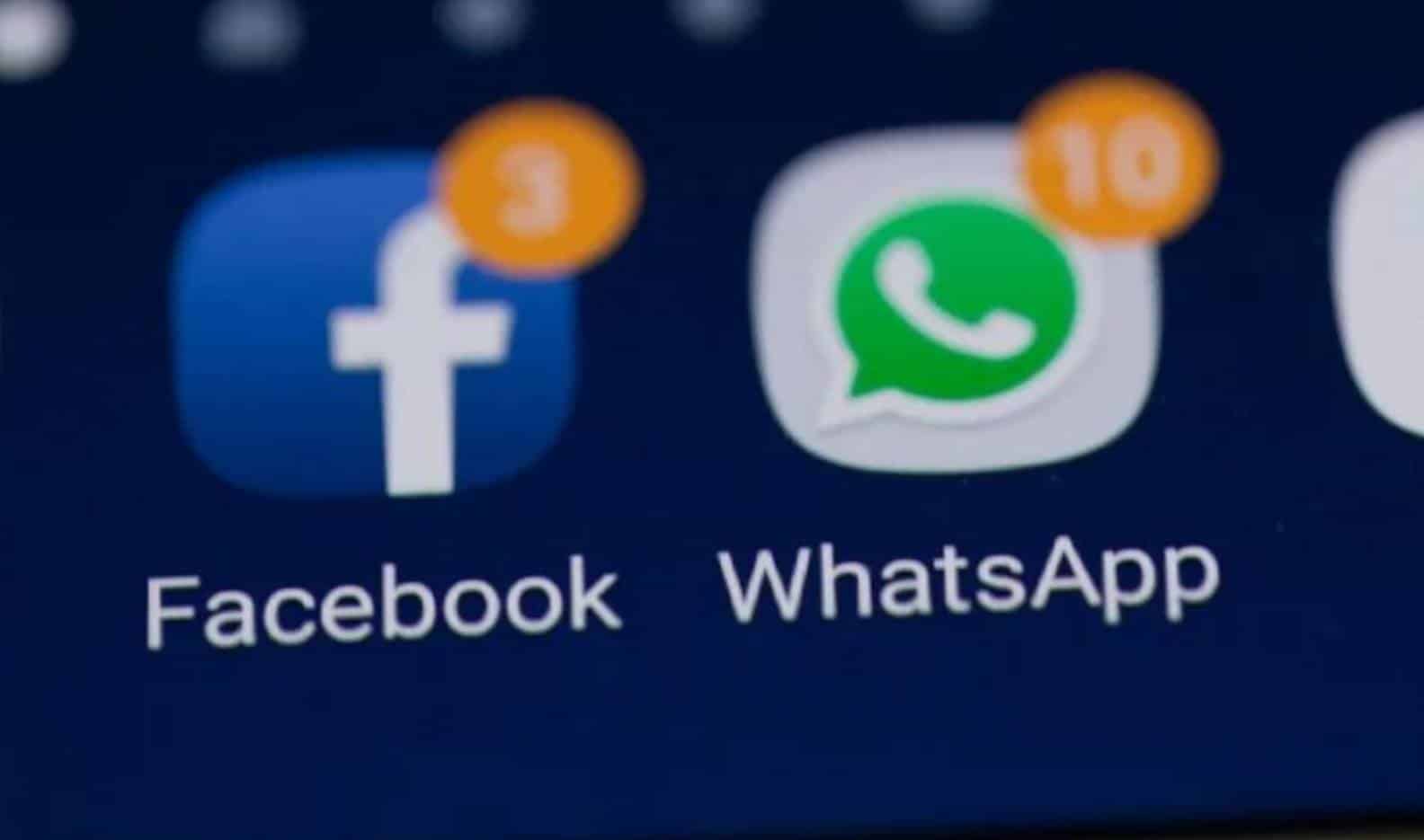 Facebook cria botão de atalho para WhatsApp