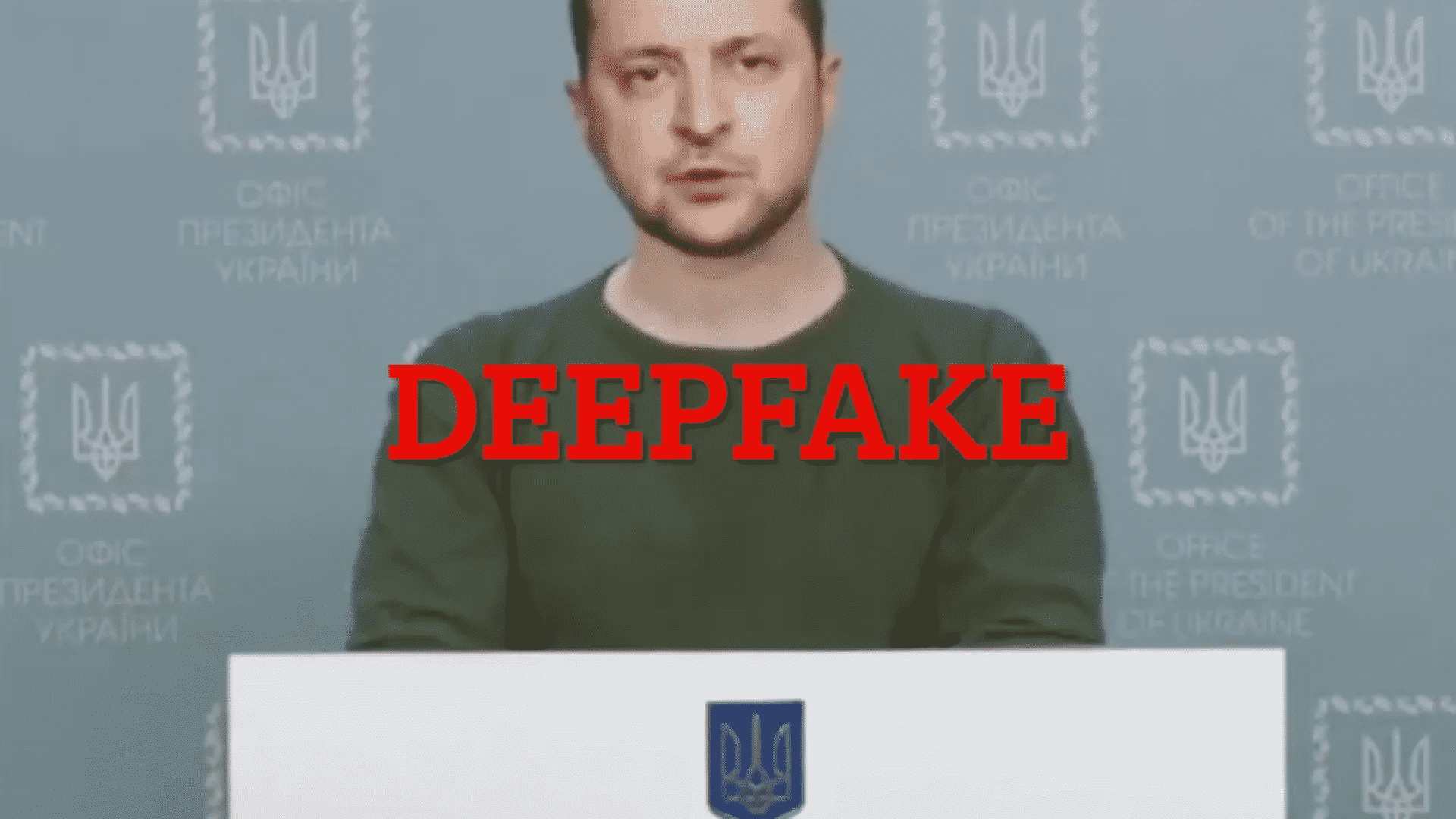 Facebook exclui deepfake onde Zelensky pede ao exército para reenviar