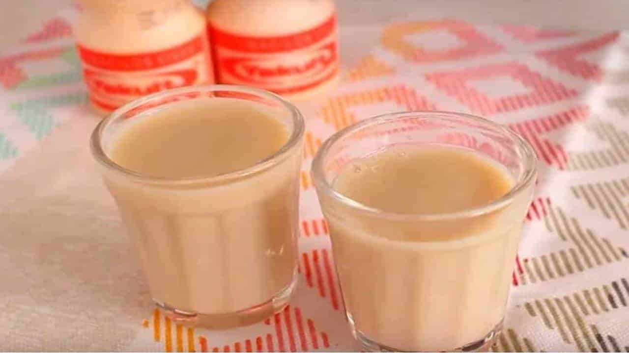 Yakult Caseiro nos Copos