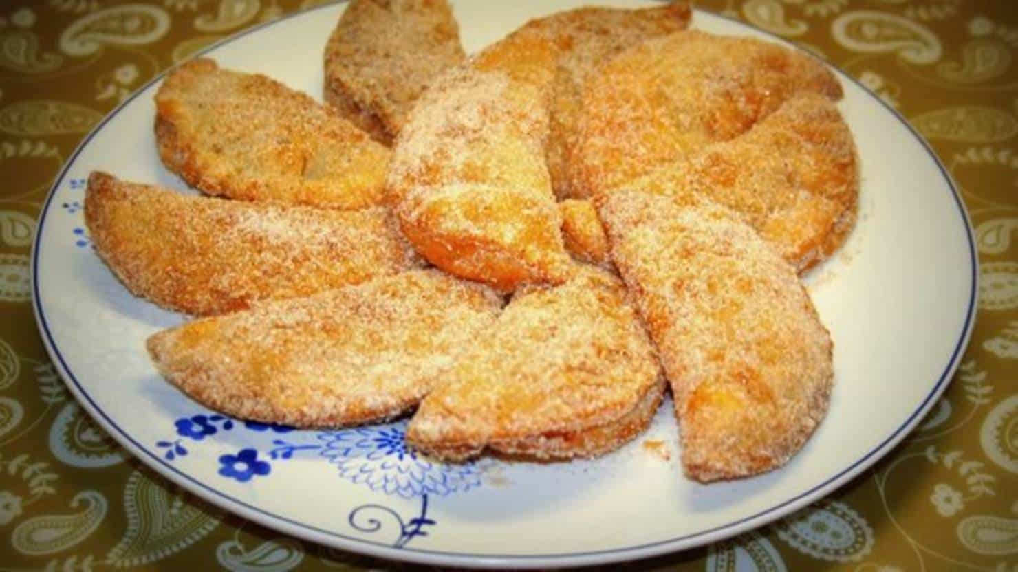 bolinhos de canela e maçã