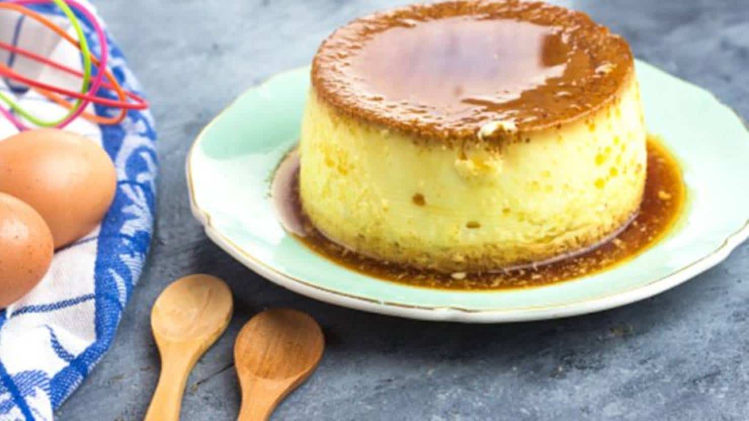 Sobremesa fácil: Flan de caramelo sem forno