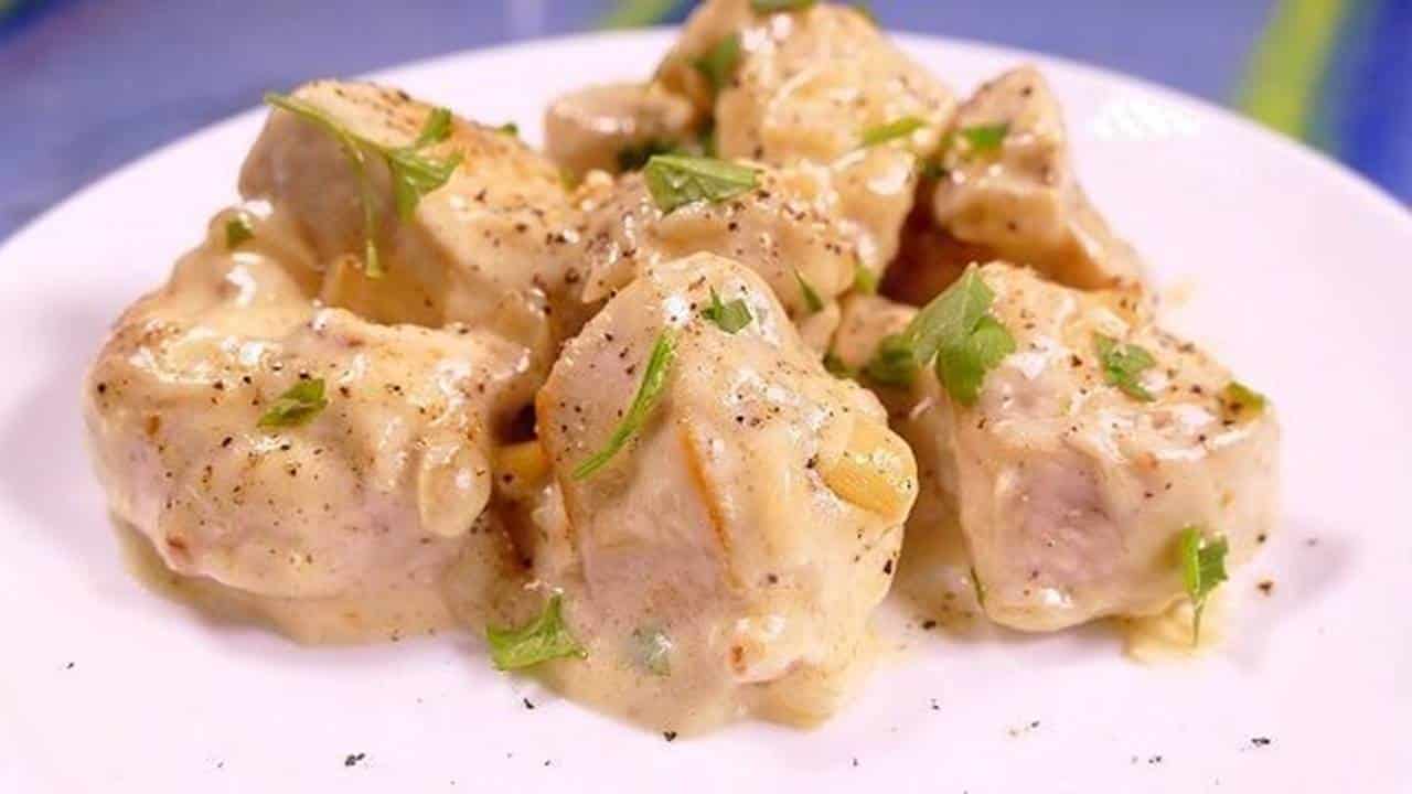 frango ao molho de queijo