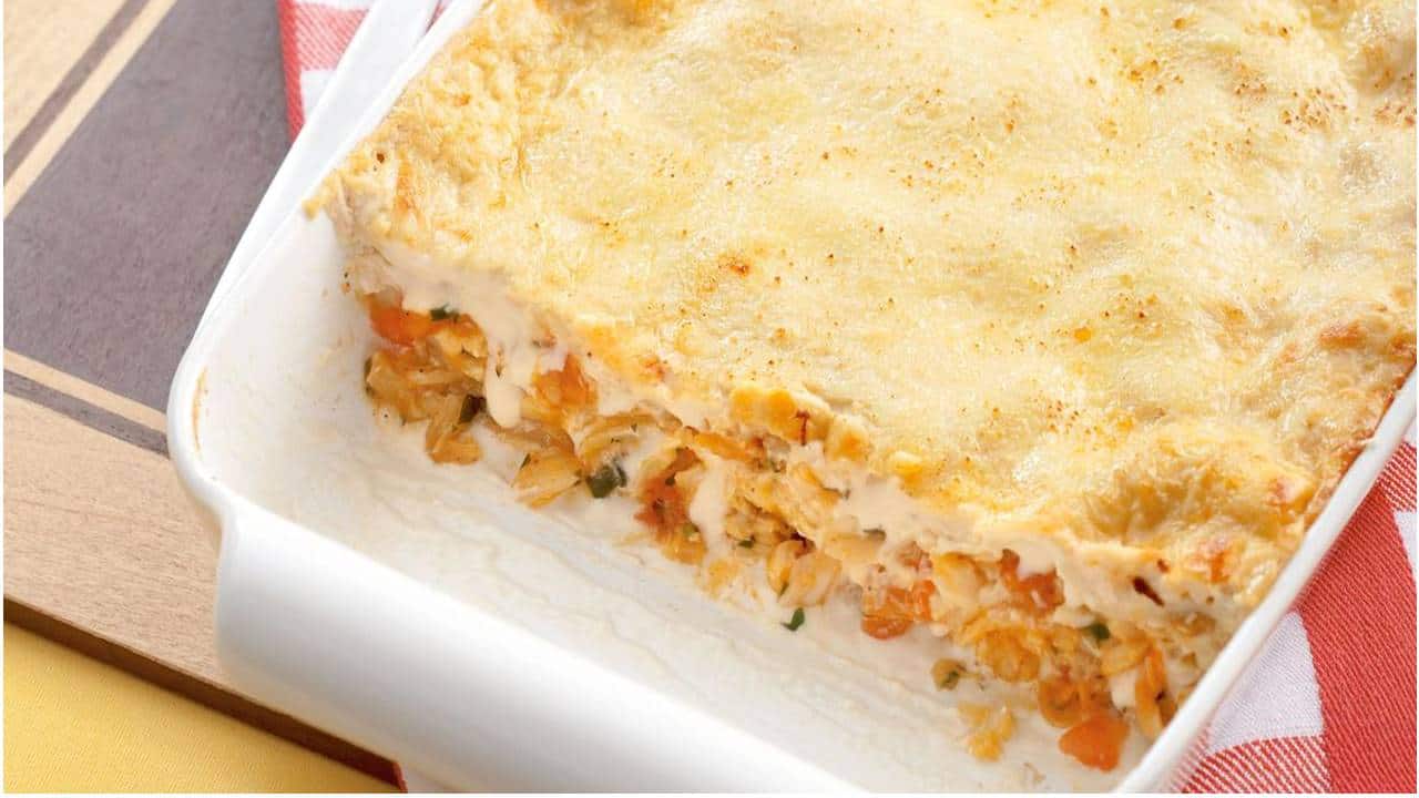 Essa receita de lasanha de bacalhau será um sucesso na Páscoa