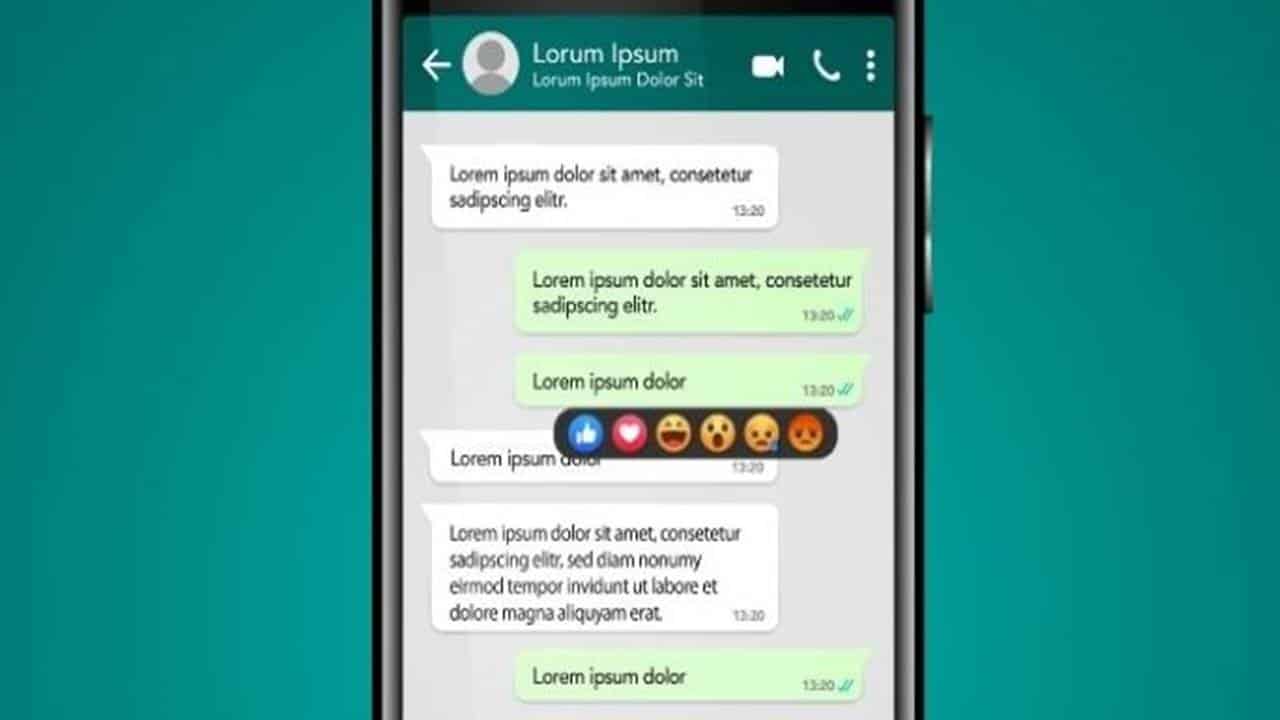 WhatsApp permitirá reagir as mensagens com qualquer emoji