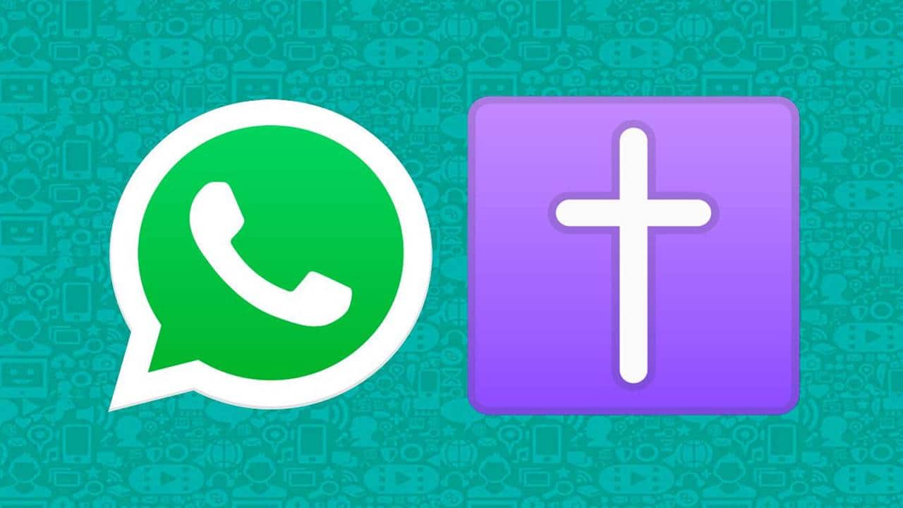 Como mudar o ícone do WhatsApp para uma cruz roxa durante a Páscoa?