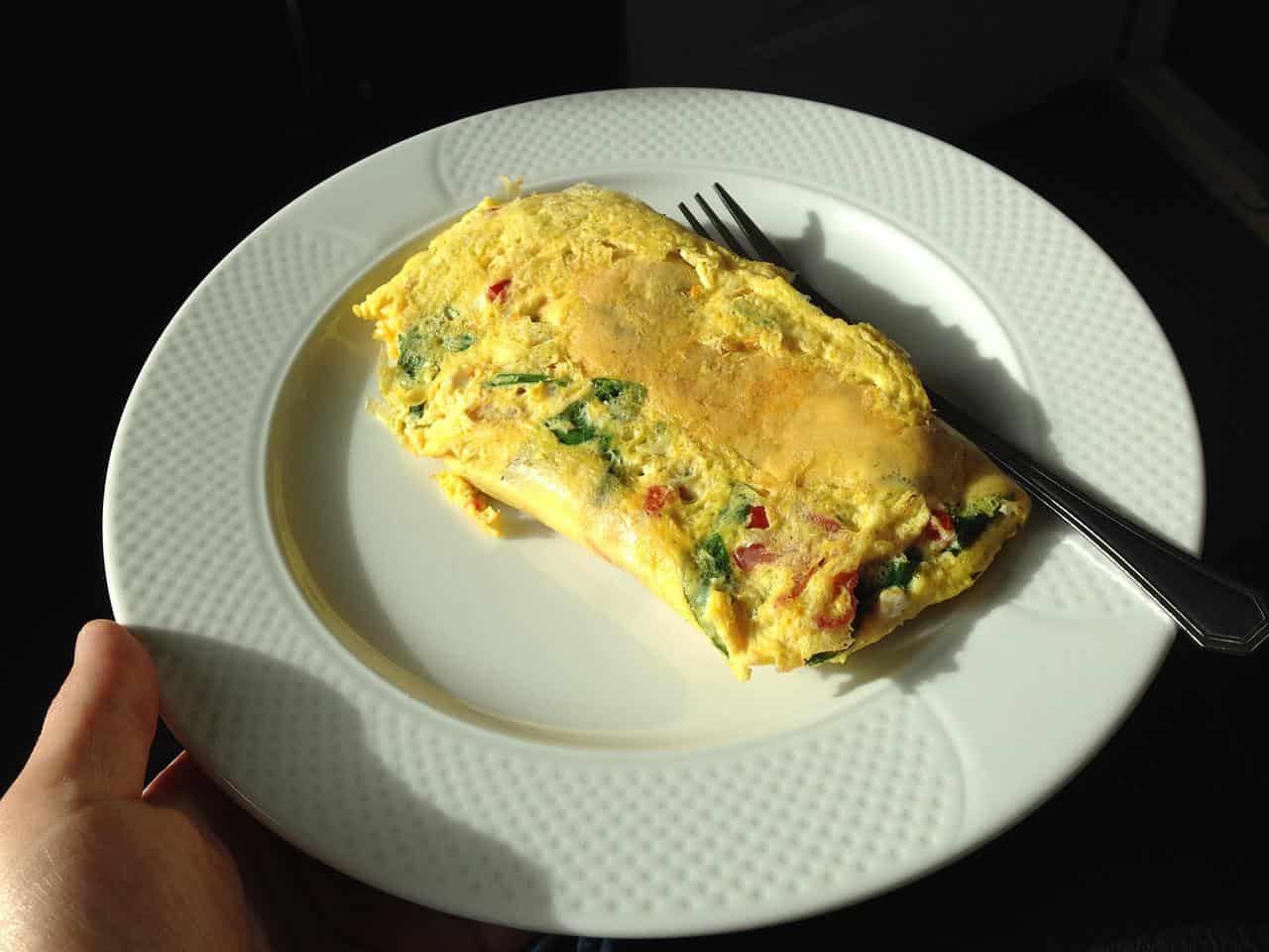 Omelete  receita