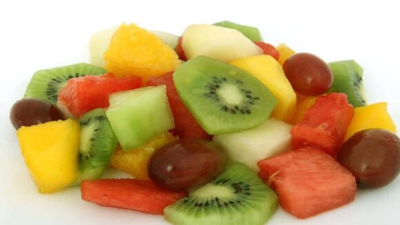 Salada de frutas ácidas
