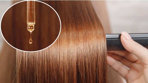 Queratina com colágeno e biotina para engrossar e alisar o cabelo