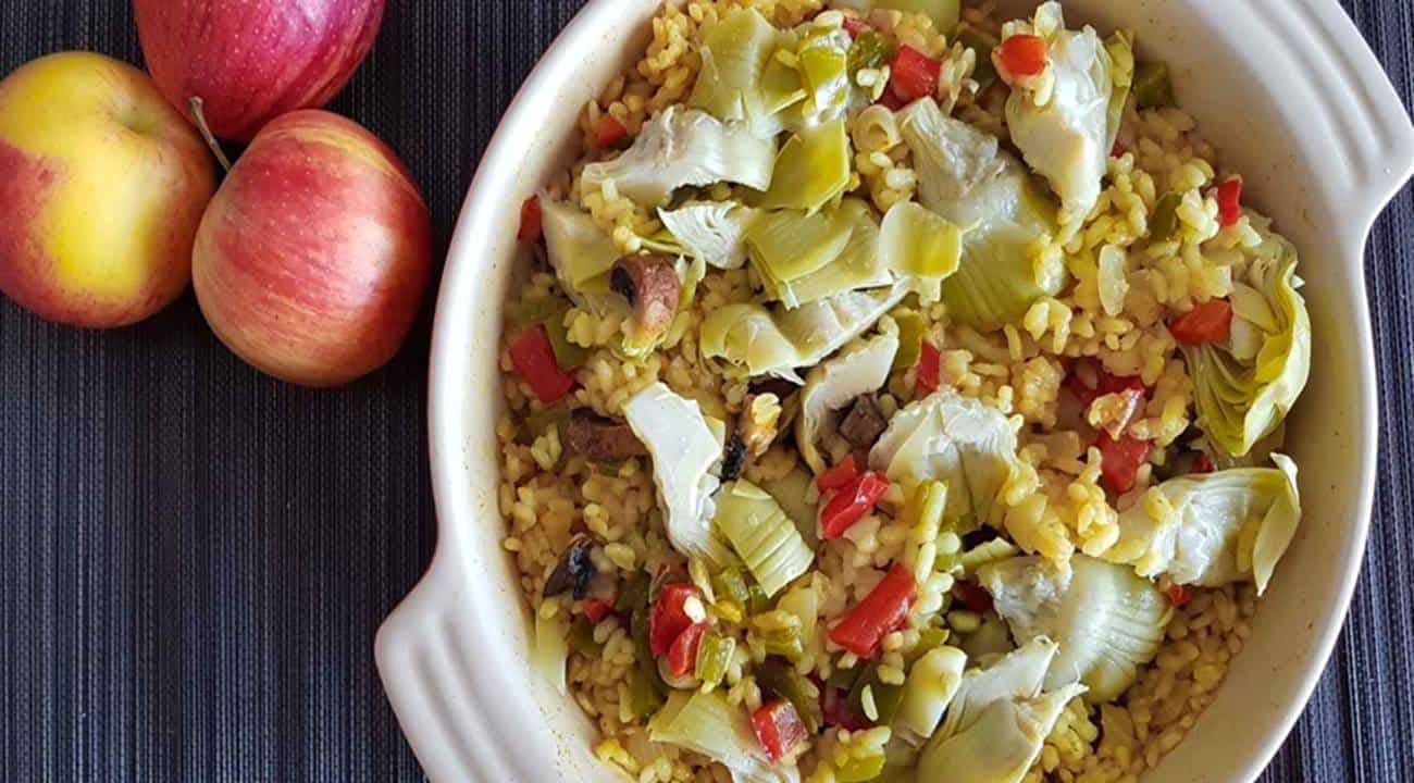 Arroz com verduras ao curry no micro-ondas: receita fácil e rápida