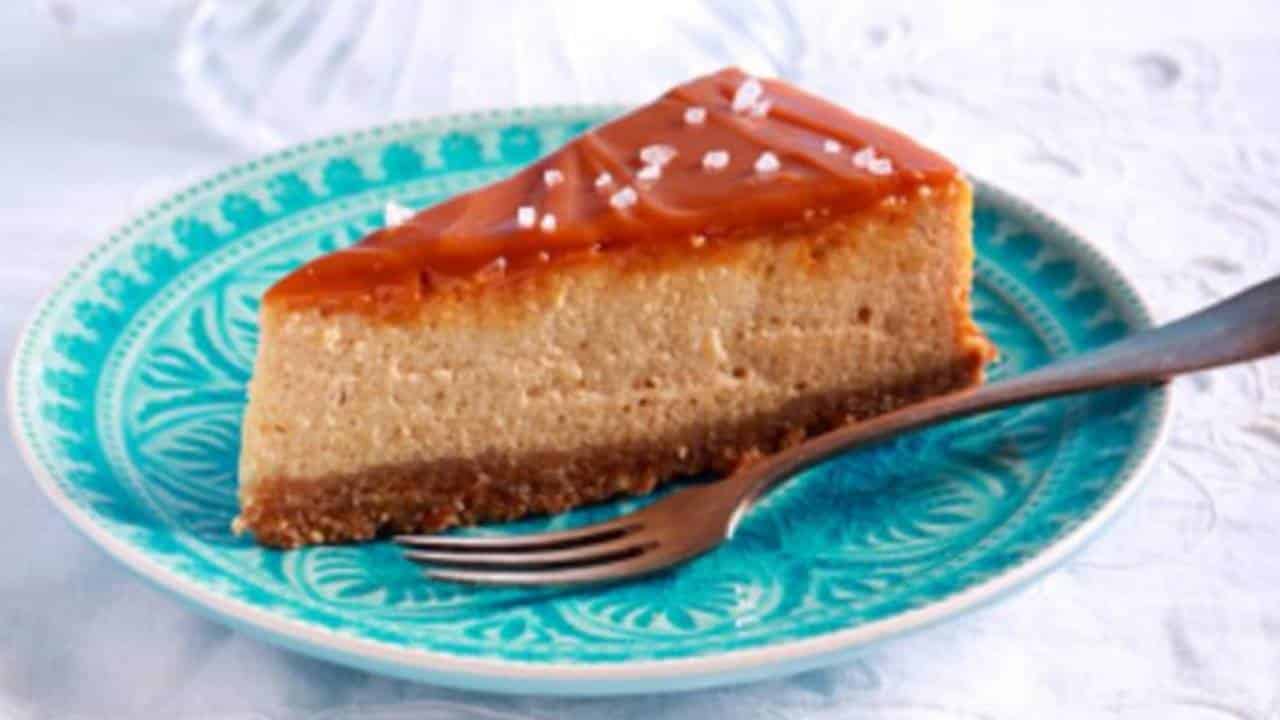 Cheesecake de doce de leite sem forno