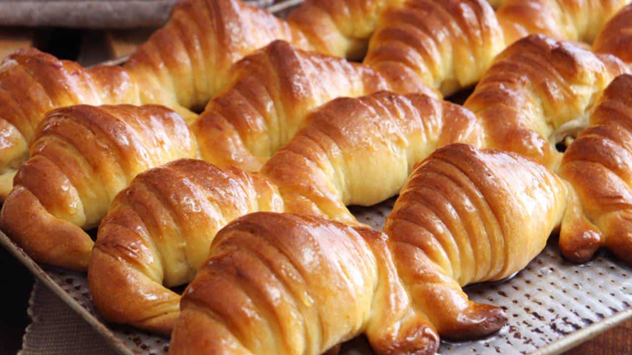 Receita fácil de Croissants de manteiga