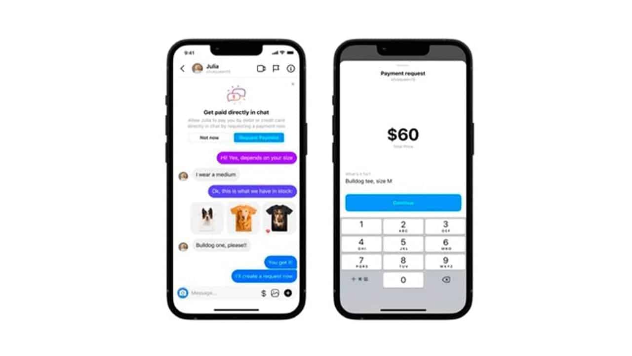 Instagram anuncia nova função para fazer pagamentos pelo próprio chat