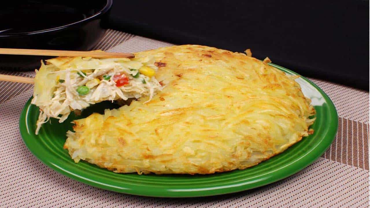 Deliciosa receita de batata rosti na frigideira