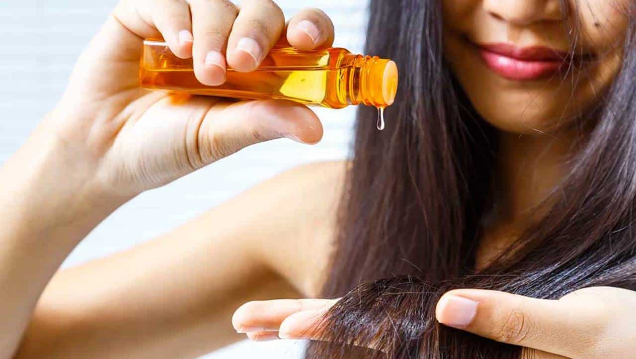 óleos naturais misturar para seu cabelo crescer