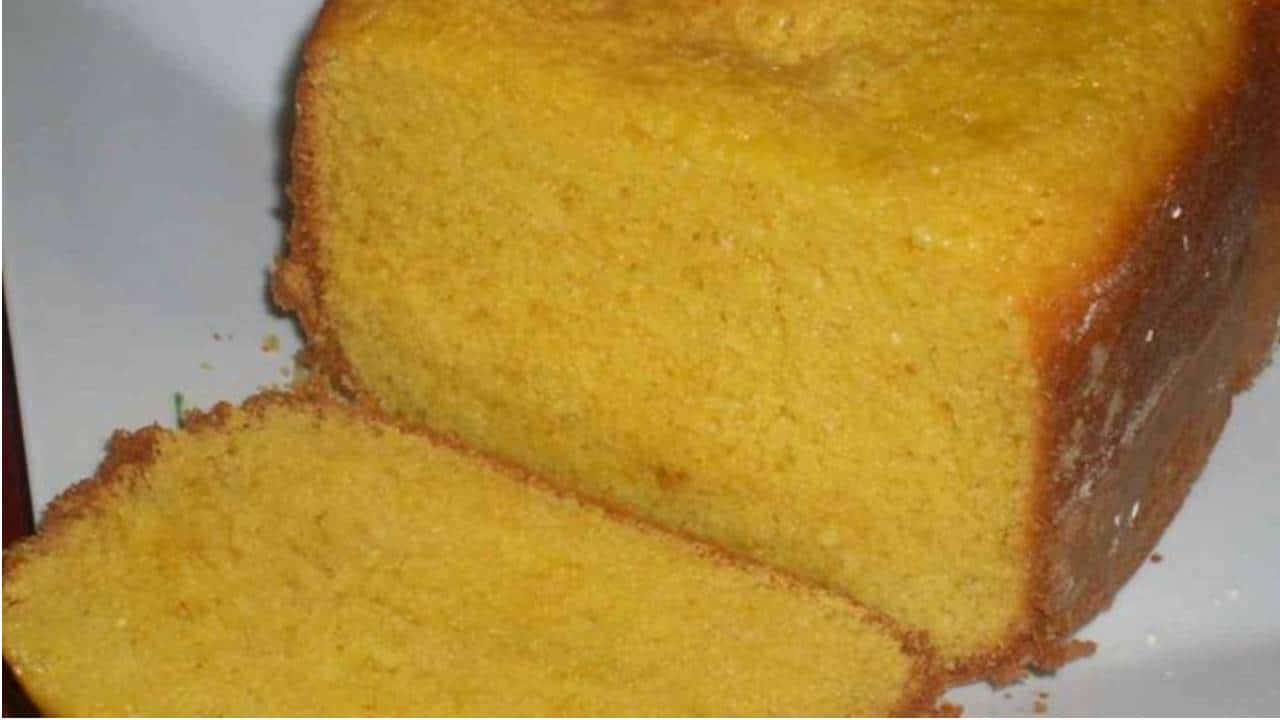 Receita de bolo de tangerina e banana