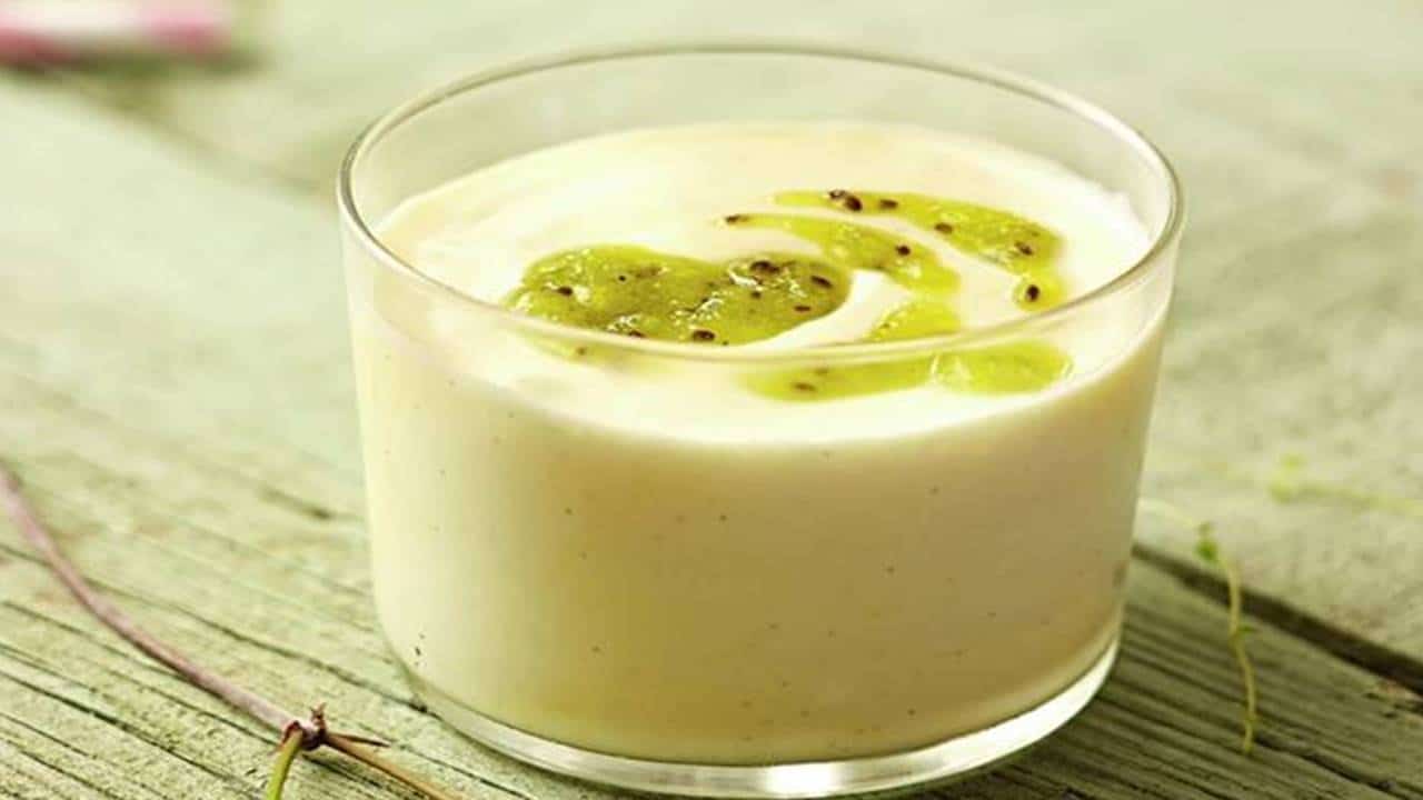 Mousse de kiwi