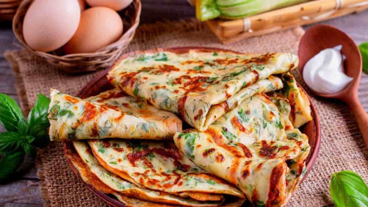 Panquecas de abobrinha e queijo, sem farinha, sem fritar e sem glúten