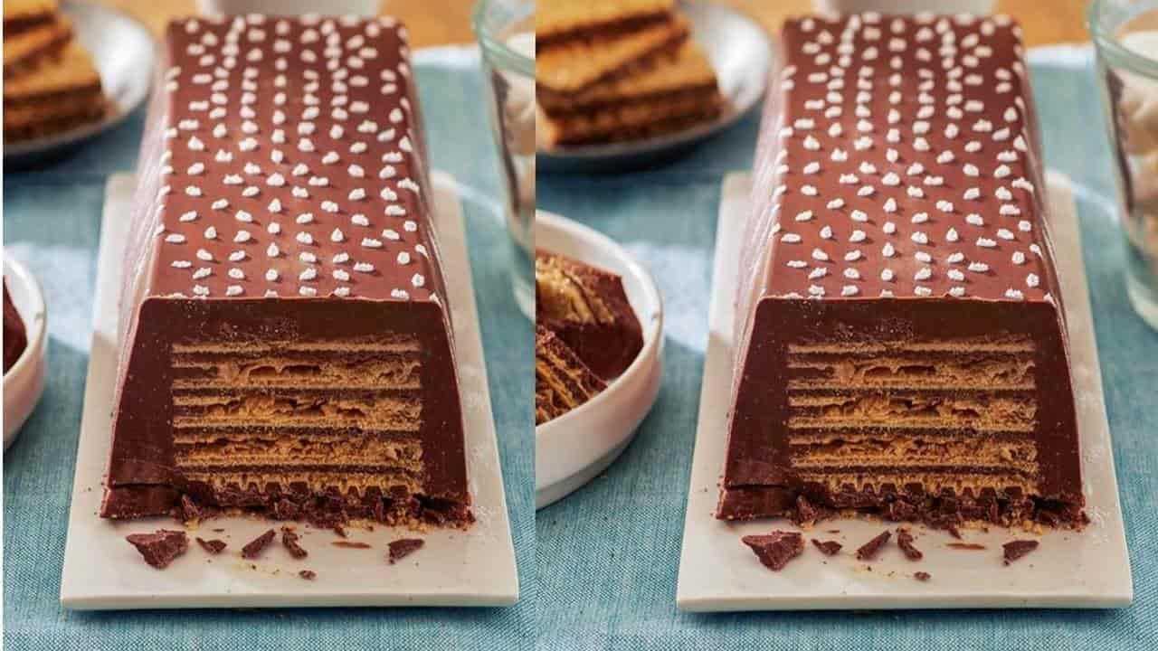 Bolo de chocolate com apenas três ingredientes e sem forno