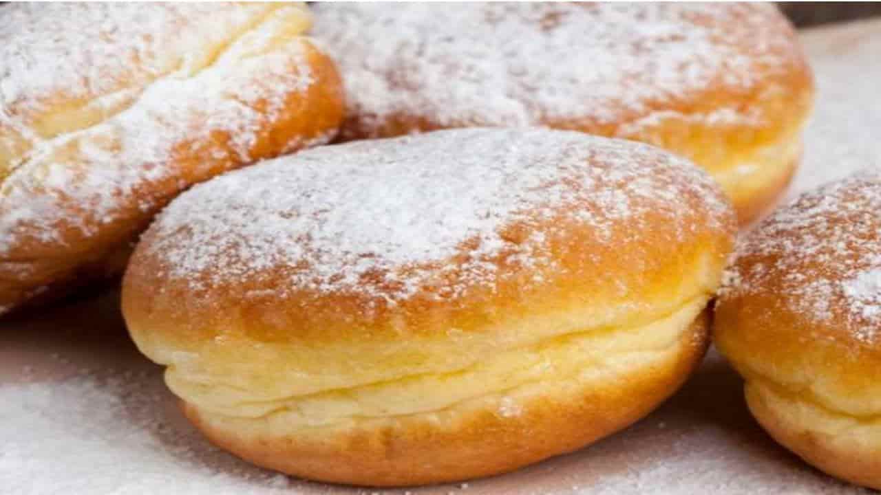 Receita de donuts recheados sem fritar