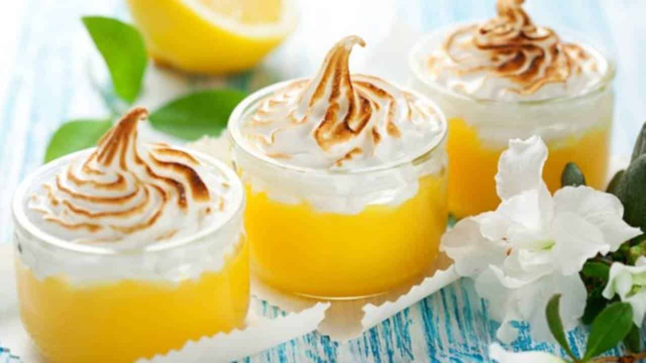 Sobremesa fácil e rápida com essa receita de creme de limão