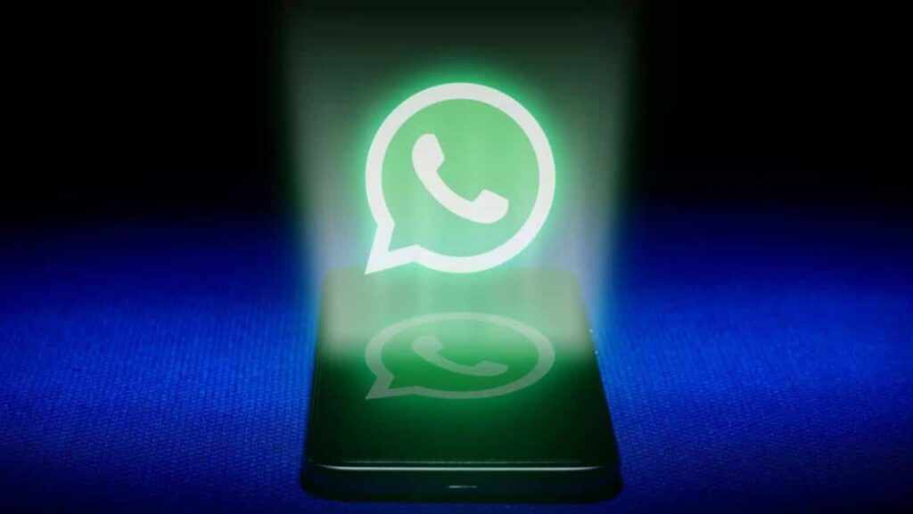 usa sua conta do WhatsApp