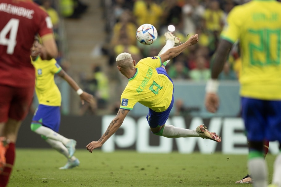 Brasil vence Sérvia na Copa do Mundo do CatarCréditos: Lucas Figueiredo/CBFCréditos: Lucas Figueiredo/CBF