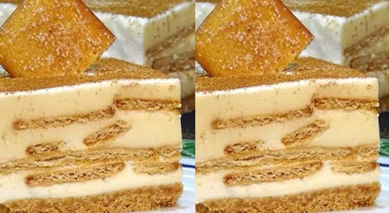 Bolo de leite merengue sem assar