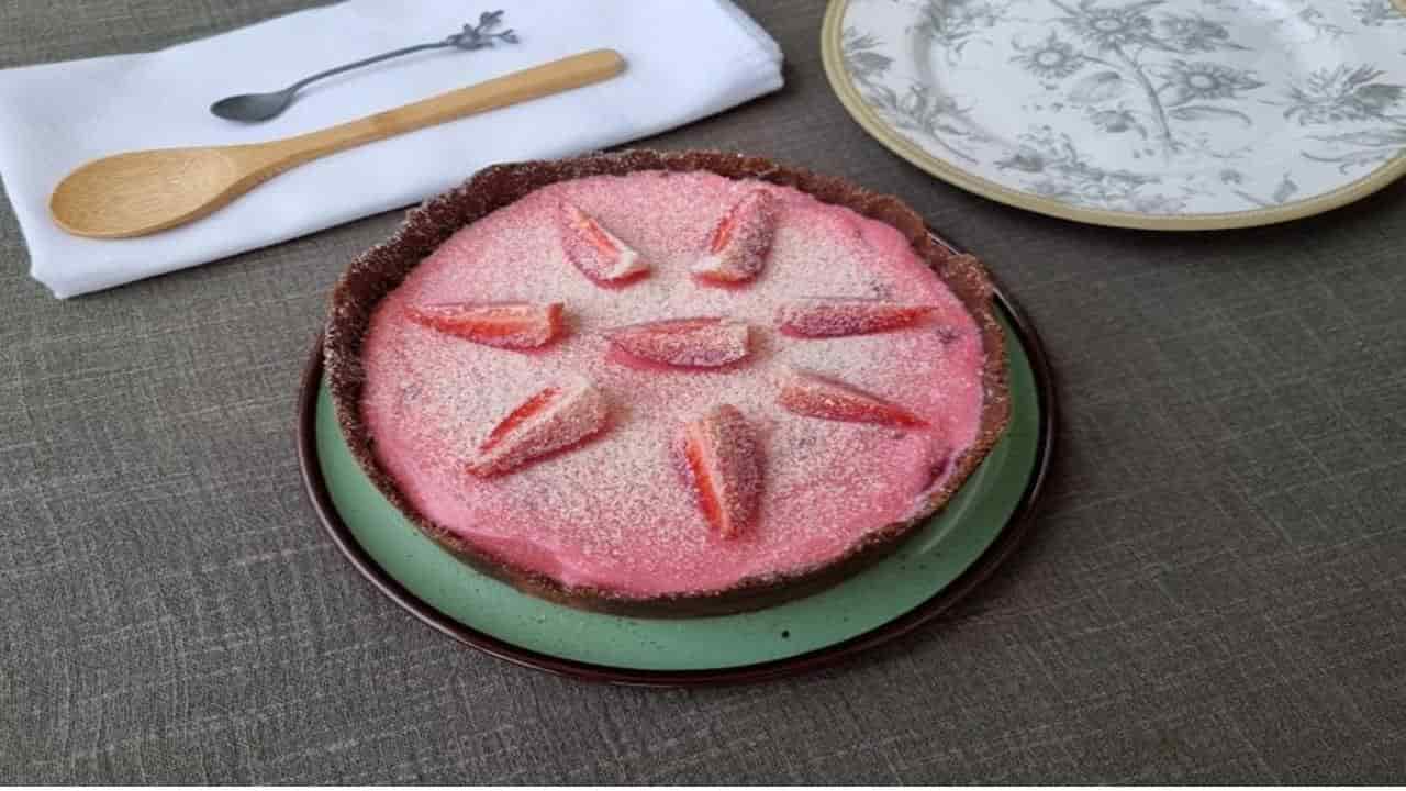 Receita fácil de torta de morango