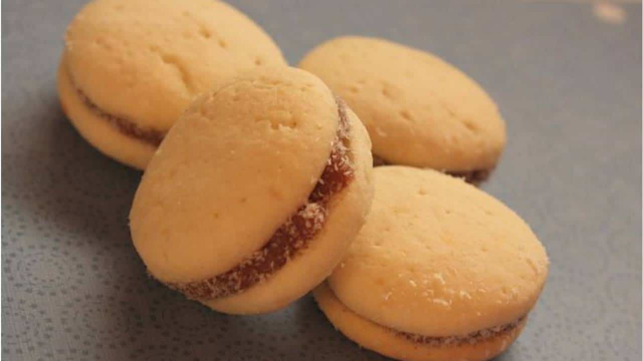 Receita de alfajores caseiro de frutas