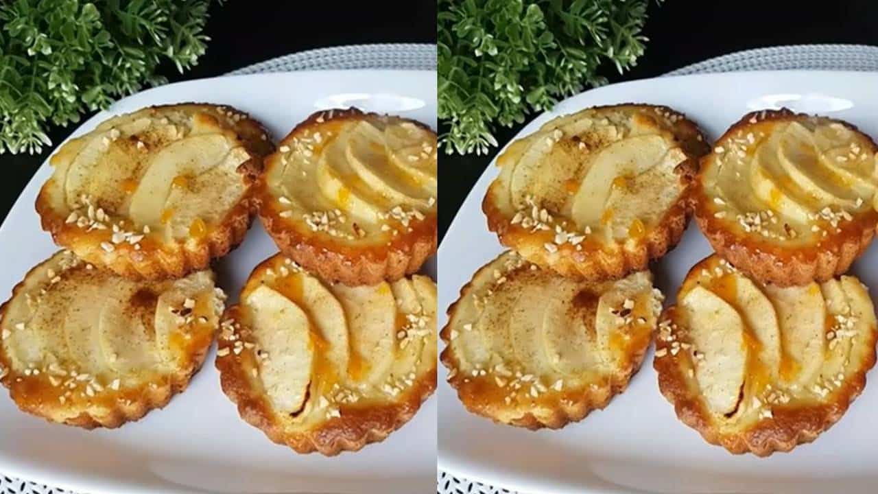 Prepare esta sobremesa simples e deliciosa com maçã